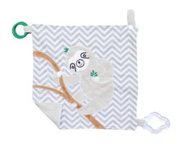 Naninha Com Prendedor De Chupeta E Mordedor Calvin Zip Naninha Com Prendedor De Chupeta E Mordedor Calvin Zip