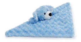 Naninha Comfy Paninho Bichinho De Pelúcia Cachorrinho Azul