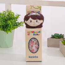 Naninha De Bebe Menino Menina Pelucia Macia Confortável Naninha De Bebe Menino Menina Pelucia Macia Confortável