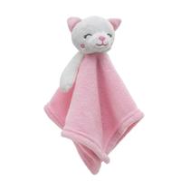 Naninha De Bebê Pelucia Macia Paninho Para Dormir Rosa Azul - Loani