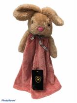 Naninha de coelhinho para bebê de plush antialérgica e macia