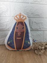 Naninha de Nossa Senhora Aparecida com enchimento de fibra siliconada Naninha de Nossa Senhora Aparecida com enchimento de fibra siliconada
