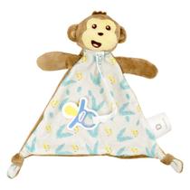 Naninha Decorada Com Prendedor de Chupeta Com Bichinho +2m Pimpolho Naninha Decorada Com Prendedor de Chupeta Com Bichinho +2m Pimpolho
