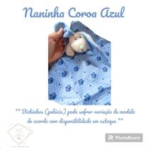 Naninha Dupla Face com Pelúcia Bichinhos e Porta Chupeta Diversas Estampas.