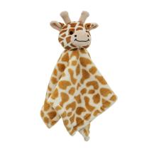 Naninha Infantil Animaizinhos Pelúcia Girafinha 3D 36x36 - Loani