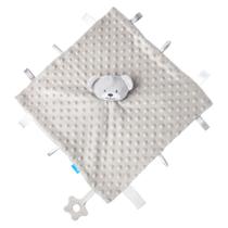 Naninha Macia Com Bichinho Para Bebê e Criança Urso Cinza