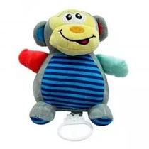 Naninha Minha Primeira Pelúcia Bebê Macaquinho com Som FM02-7 - COML Belatorre