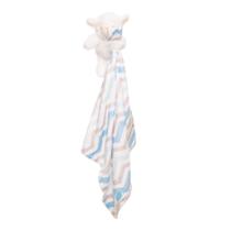 Naninha Ovelha Azul Extra Grande Clingo para Bebês Naninha Ovelha Azul Extra Grande Clingo para Bebês