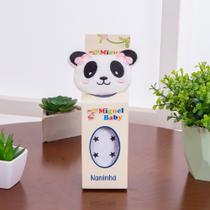 Naninha Panda Menina Com Prendedor De Chupeta