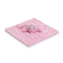 Naninha Para Bebê Bichinho De Pelúcia Comfy Rosa - Loani
