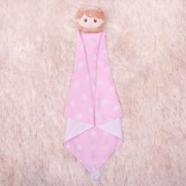 Naninha Para Bebe Bichinhos com Prendedor de Chupeta para Bebê