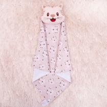 Naninha Para Bebe Bichinhos com Prendedor de Chupeta para Bebê