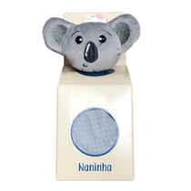 Naninha para Bebê Coala Cinza Naninha para Bebê Coala Cinza