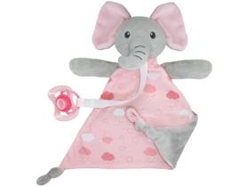 Naninha Para Bebê Com Prendedor de Chupeta Porta Bico Macia Paninho Infantil Antialérgico Buba Naninha Para Bebê Com Prendedor de Chupeta Porta Bico Macia Paninho Infantil Antialérgico Buba