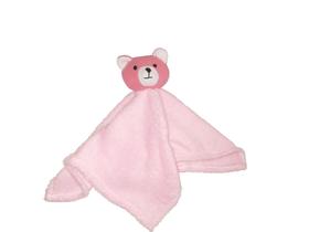 NANINHA PARA BEBÊ DE URSINHO ROSA 40x40 NANINHA PARA BEBÊ DE URSINHO ROSA 40x40