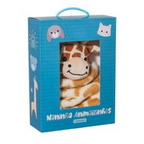 Naninha para bebe girafinha pelucia fofinha antialérgico loani Naninha para bebe girafinha pelucia fofinha antialérgico loani