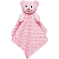Naninha Para Bebê Menina Ursinho Algodão Doce Rosa Buba