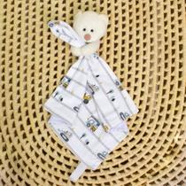 Naninha Para Bebê Menino Premium Com Prendedor De Chupeta Naninha Para Bebê Menino Premium Com Prendedor De Chupeta