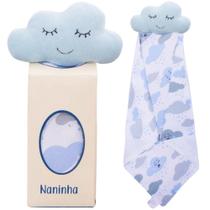 Naninha para Bebê Nuvenzinha Azul Naninha para Bebê Nuvenzinha Azul
