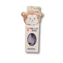 Naninha Para Bebe Pelúcia Antialérgico Macia Paninho Bichinho Manta - Babyactive