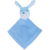 Naninha para Meninos Coral Fleece 100% Poliéster 27x27cm Cachorrinho Azul Naninha para Meninos Coral Fleece 100% Poliéster 27x27cm Cachorrinho Azul