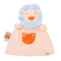 Naninha Pelúcia Leão Antialérgica Com Porta Chupeta Naninha Pelúcia Leão Antialérgica Com Porta Chupeta