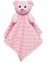Naninha ursinho algodao doce rosa buba