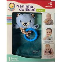 Naninha Ursinho da Bebê Multi-benefícios Kitstar azul