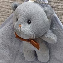 Naninha Ursinho para Bebê em Poliéster- 4 opções de cores - tamanho 30x30cm - FWB