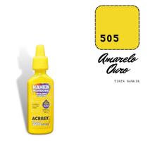 Nankin Profissional Acrilex 20ml Amarelo Ouro