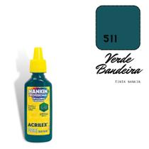 Nankin Profissional Acrilex 20ml Verde Bandeira Nankin Profissional Acrilex 20ml Verde Bandeira