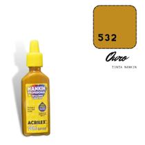 Nankin Profissional Acrilex Met. 20Ml Ouro