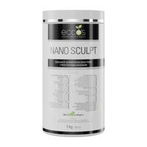 Nano Sculpt Creme Esfoliante Corporal para Massagem Ozonizado Nano 1Kg Eccos Cosmeticos - Eccos Cosméticos