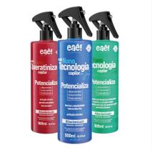 Nanotecnologia Capilar Jato Potencializador -Eaê! Cosmeticos 3X500ml