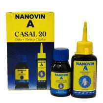 Nanovin A Cavalo de Ouro Kit Óleo + Tônico - Casal 20 Nanovin A Cavalo de Ouro Kit Óleo + Tônico - Casal 20