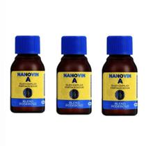 Nanovin A Cavalo Kit 3 Óleos Fortalecedor 3x30ml