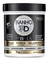 Nanovin Banho 3D Hidratação Nutrição Reconstrução Cronograma Capilar 1kg