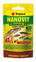 Nanovit Ração Granulada Para Peixes Pequenos 10g - Tropical