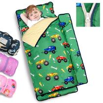 Nap Mat PRIMLECT Toddler Extra Large 140 x 90 cm com caminhão cobertor