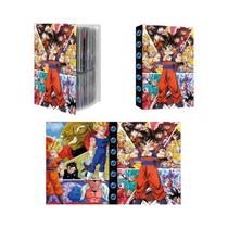 Naruto Dragon Ball One Piece Card Album 240pcs Holder Binder Goku Vegeta Luffy Zoro Mapa Carta