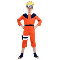 Naruto - Fantasia de Luxo - Naruto Uzumaki - Sulamericana Tamanho:P Naruto - Fantasia de Luxo - Naruto Uzumaki - Sulamericana Tamanho:P