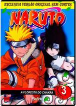 Naruto Volume 03 A Floresta do Chakra dvd original lacrado - playarte