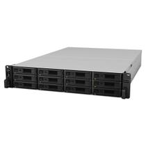 NAS Synology Rackstation 12 baias RS3621RPxs 2U (Xeon D-1521, 8GB DDR4, 4x 1GbE LAN, 2x PCIe x8 slot, 2x PSU, sem disco)