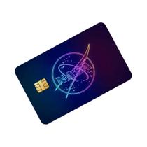 NASA Moda legal Decorativa Pequena Chip À Prova D 'Água 4 PCS Adesivo de Cartão Novo Anti-arranhões