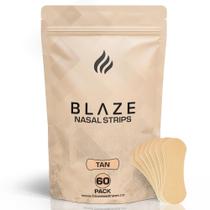 Nasal Strips Blaze, pacote com 60 unidades Extra Strength, alívio do ronco