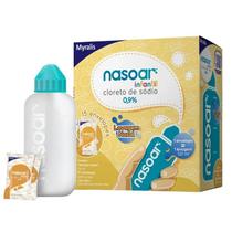 Nasoar Infantil 0,9% Solução Nasal 15 envelopes + Lavador Nasal 120ml Nasoar Infantil 0,9% Solução Nasal 15 envelopes + Lavador Nasal 120ml