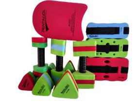 Natação Oficial Hidroginastica Halter + Caneleira Prancha