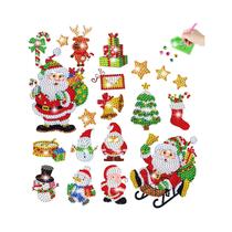 Natal Diamante Pintura Decorações, DIY, Kit Etiqueta Livre, Presentes Decorativos para Crianças Natal Diamante Pintura Decorações, DIY, Kit Etiqueta Livre, Presentes Decorativos para Crianças