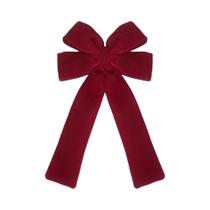 Natal grande arco vermelho casamento decoração de festa de natal pingente de arco de veludo