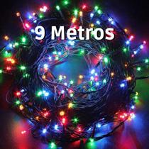 Natal Pisca Pisca Lâmpada Iluminação Led 9 Metros decoração Natalino - DDG